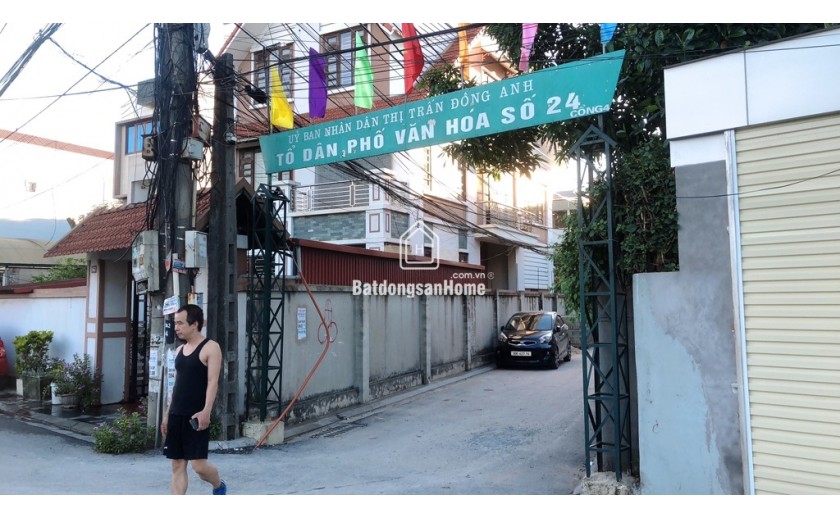 BÁN ĐẤT TỔ 24 THỊ TRẤN ĐÔNG ANH, GIÁ CÓ 2 TỶ X, CÁCH Ô TÔ 50M